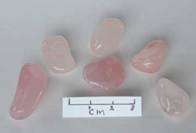 63.  Rose Quartz  Rose quartz is occasionally found in small 
