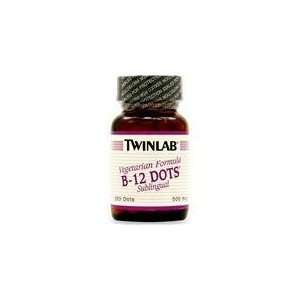  Twinlab B 12 Sublingual Dots 500mcg 250 dots Health 