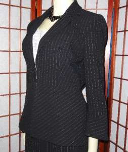 LIZ CLAIBORNE skirt suit & STRESA sleeveless top size 6  
