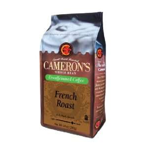 CAMERONS Decaf Whole Bean Coffee, French Roast, 10 Ounce  