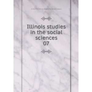   sciences. 07 University of Illinois (Urbana Champaign campus) Books