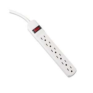 Innovera 73315   Six Outlet Power Strip, 15 Foot Cord, 1 15/16 x 10 3 