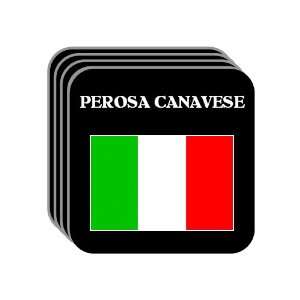  Italy   PEROSA CANAVESE Set of 4 Mini Mousepad Coasters 