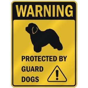   SHEEPDOGS PROTECTED BY GUARD DOGS  PARKING SIGN DOG