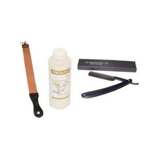   Straight Razor Ultimate Pro * Simco Strop * Fromm Strop Dressing Combo