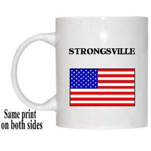  US Flag   Strongsville, Ohio (OH) Mug: Everything Else