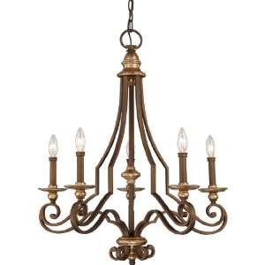   Chandelier with Shadeless Candle Lights, Heirloom: Home Improvement