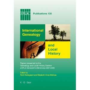   Genealogy and Local History Section at Ifla General Conferences Ifla