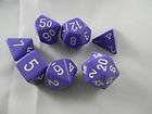 dungeons and dragons dice purple w white $ 6 50  see 