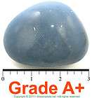 JUMBO ANGELITE SPECIMEN PALM STONE CRYSTAL HEALING MEDI