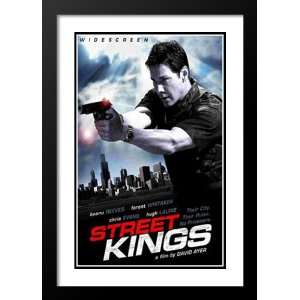  Street Kings 32x45 Framed and Double Matted Movie Poster 