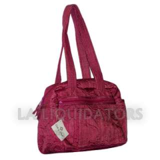 NEW Donna Sharp Raspberry Ice Ava Bag Quilted Handbag  