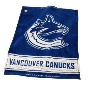  NHL Vancouver Canucks Woven Towel: Sports & Outdoors