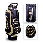 NEW St. Saint Louis Rams Cart Golf Bag   14 Way Medalist   Includes 