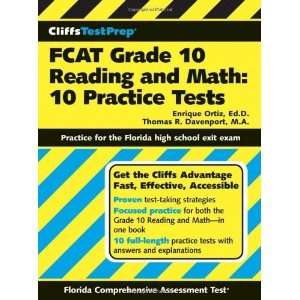   and Math 10 Practice Tests [Paperback] Enrique Ortiz EdD Books