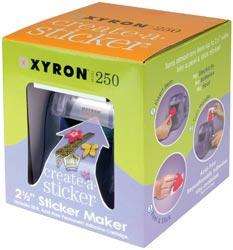 XYRON 250 CREATE A STICKER MACHINE w/CARTRIDGE! NEW!  