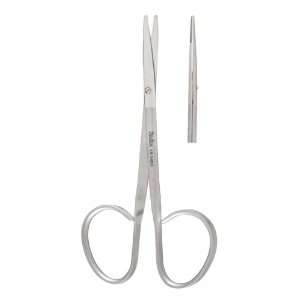  Strabismus Scissors, 4 1/4 (10.8 cm), straight, ribbon 