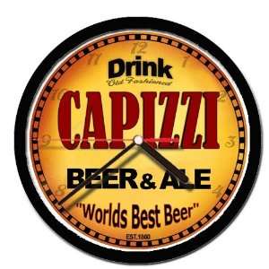  CAPIZZI beer and ale cerveza wall clock: Everything Else