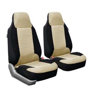 FH FB107102 Trendy Corduroy Bucket Seat Covers, Airbag compatible and 