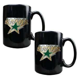   Stars 2 Piece Matching NHL Ceramic Coffee Mug Set