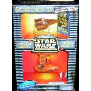  Star Wars Alpha Fleet Cloud Car Set: Toys & Games