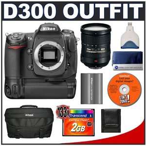  Nikon D300 DX 12.3MP Digital SLR Camera with 18 200mm f/3 