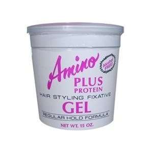  AMINO PLUS Styling Gel Regular 15oz/443ml Beauty