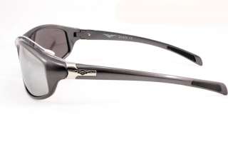 Vertx VT Sunglasses Model VT 5004 01 Side Gray Frame, Silver Trim 