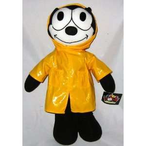  14 Felix the Cat in Raincoat Plush: Toys & Games