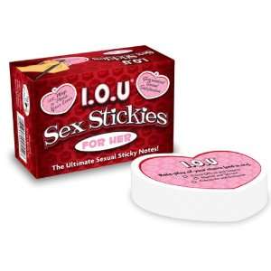  IOU Stickies For Her: Health & Personal Care