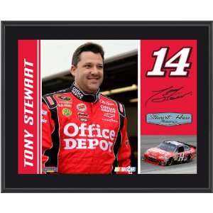   Stewart Haas Racing, Sublimated 10x13, NASCAR Plaque: Sports