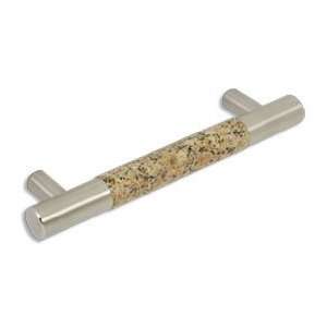   Granite / Brushed Stainless Steel Pull Gold Carioca