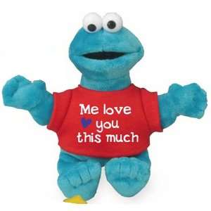  Sesame Street Cookie Monster Valentine Beanbag Everything 