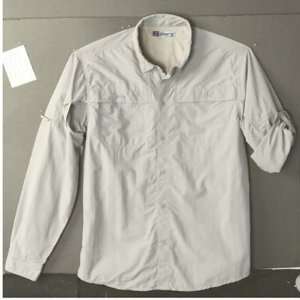 Paxton Long sleeve Shirt. Color Limestone. Size Extra 