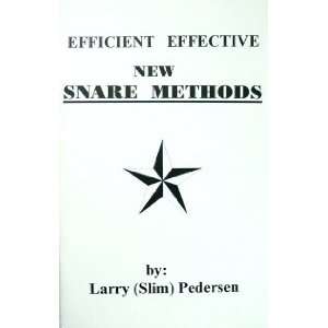    New Snare Methods by Larry (Slim) Pedersen (book) 