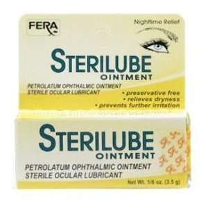  Sterilube Eye Ointment 1/8oz