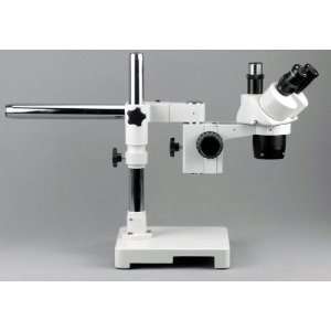 20x 40x Trinocular Super WF Stereo Boom Microscope  