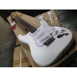 Stagg S300 wh Standard Style Electric Guitar White  