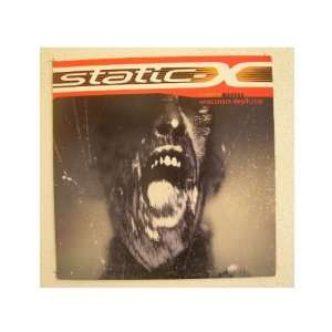  Static X Ex 2 Sided Poster Wisconsin Death Trip StaticX Static 