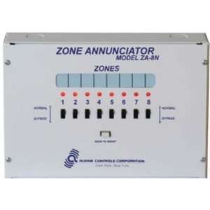  Alarm Controls ZA 8N Eight Zone Annunciator Camera 