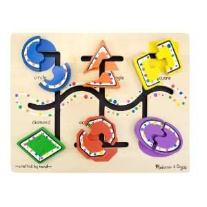  Melissa & Doug Geometric Shapes Maze: Toys & Games