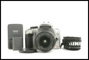 Canon Digital Rebel XT 8MP SLR Camera Kit w/ EFS 18 55mm f/3.5 5.6 