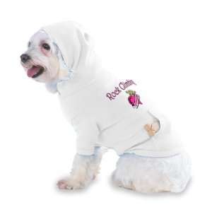   Climbing Princess Hooded T Shirt for Dog or Cat X Small (XS) White