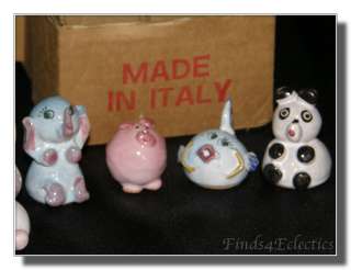 vintage Italy Italian Pottery Capodimonte Figurines  
