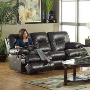    Cortez Dual Reclining Bonded Leather Sofa: Furniture & Decor