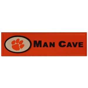   Clemson University Tigers Man Cave Wooden Bar Sign