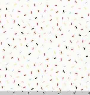 BY YARD  White Candy Sprinkles Confections Kaufman EOK 8726 1  