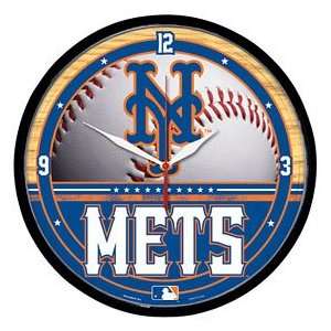  New York Mets MLB Wall Clock: Sports & Outdoors