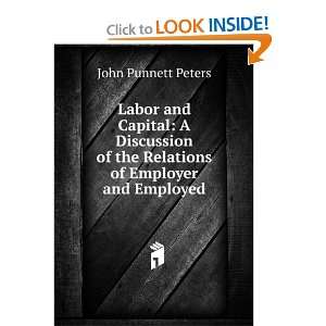   of the Relations of Employer and Employed John Punnett Peters Books