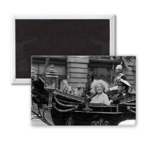  Queen Mother and Duke Of York   3x2 inch Fridge Magnet 